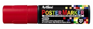 Artline Poster Marker 20 rood